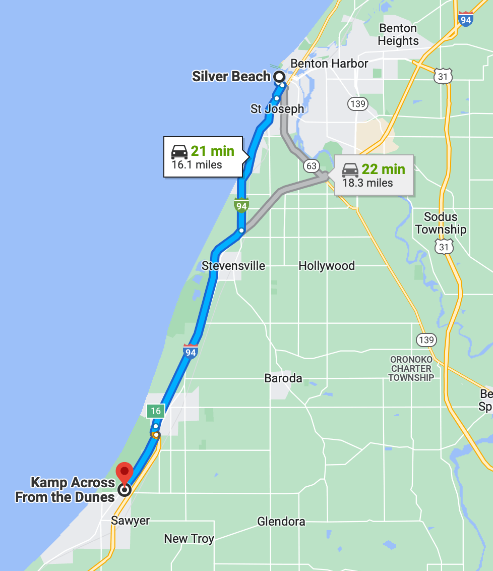 5 Options for Camping Near Silver Beach, St. Joseph, Michigan